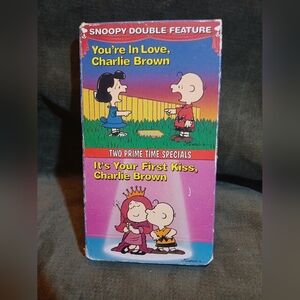 Snoopy Double Feature VHS